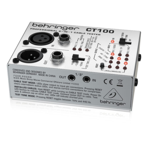 CT100 : Professional 6-in-1 Cable Tester