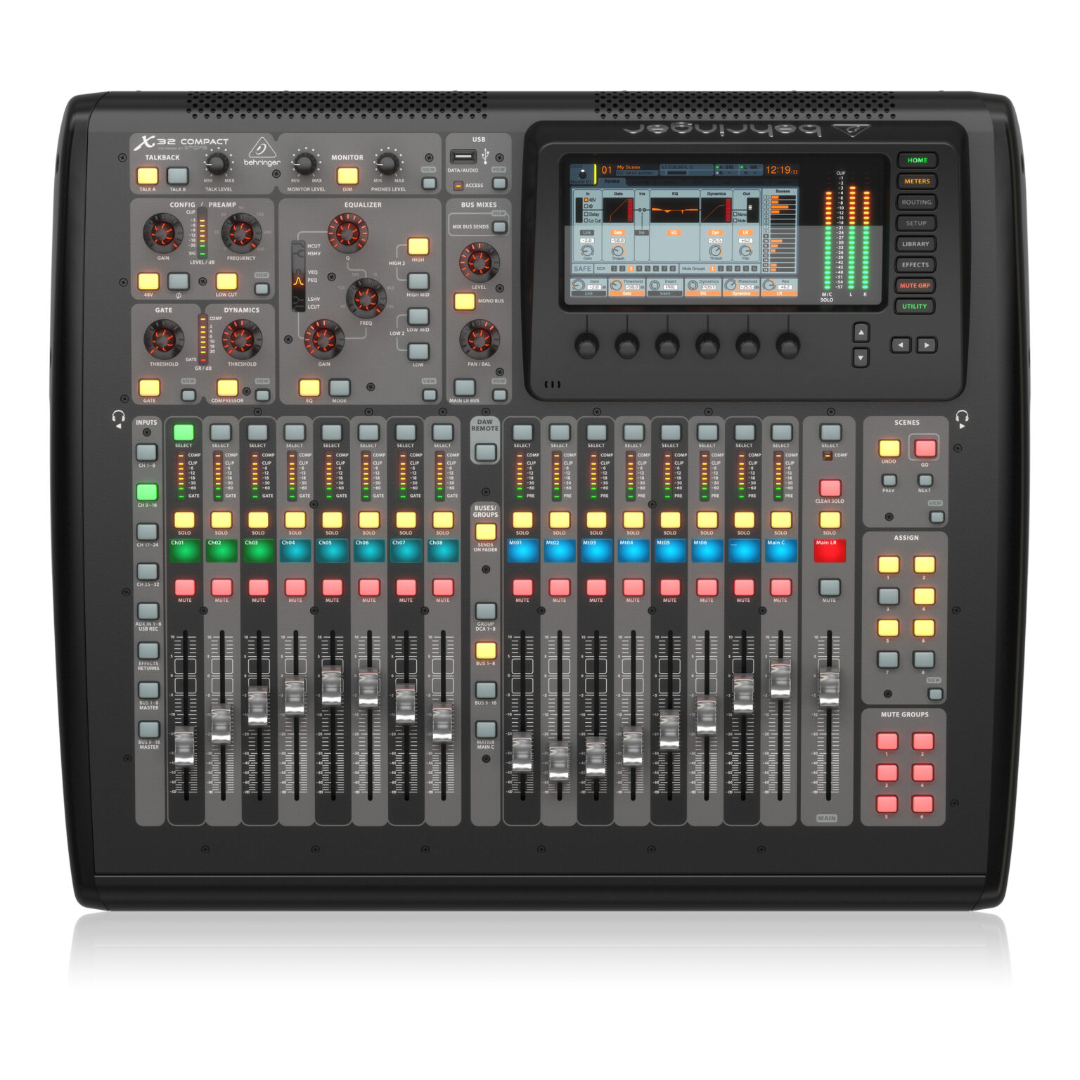 Behringer X32 Compact Digital Mixer Light up my Life
