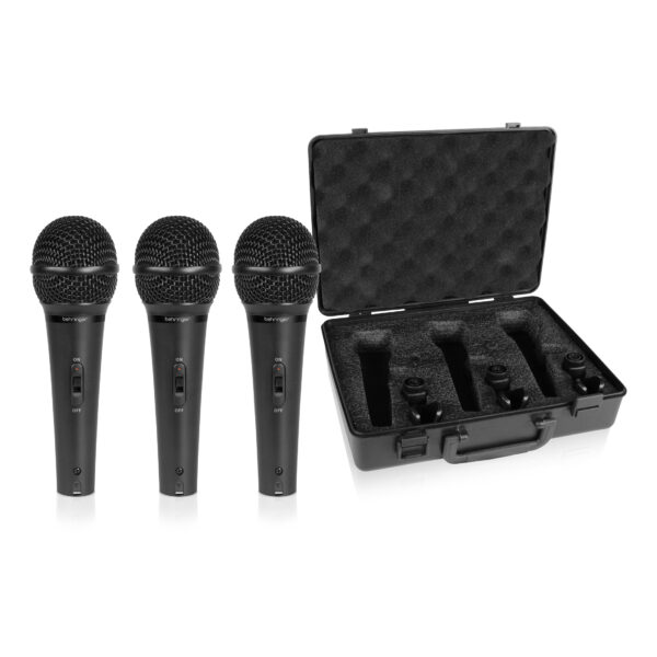 XM1800S : 3 Dynamic Cardioid Vocal and Instrument Microphones (Set of 3)