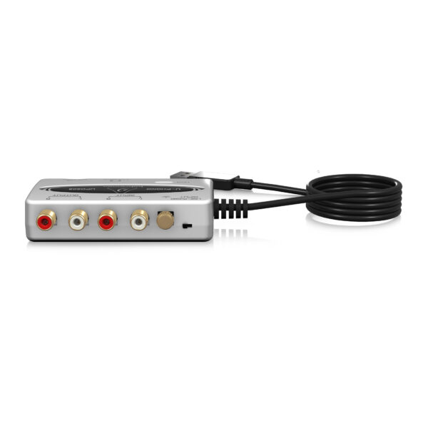 UFO202 : Audiophile USB/Audio Interface with Built-in Phono Preamp for Digitalizing Your Tapes and Vinyl Records