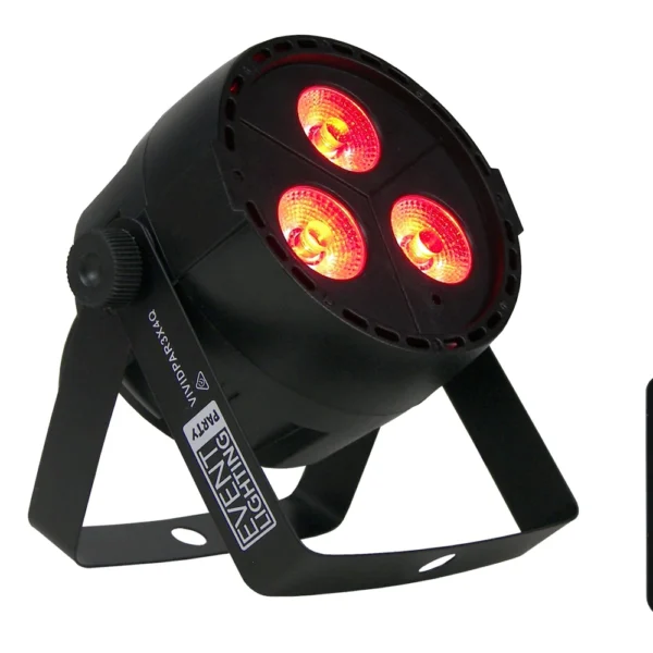 Event Lighting VIVIDPAR3X4Q 3x 4W RGBW Mini Par