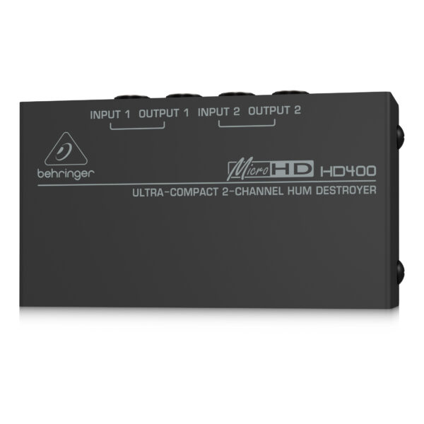 HD400 : Ultra-Compact 2-Channel Hum Destroyer