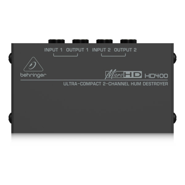 HD400 : Ultra-Compact 2-Channel Hum Destroyer