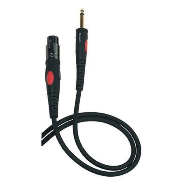 XLR3 Female to 6.3mm TS Male Lead (Proel Diehard Brand)