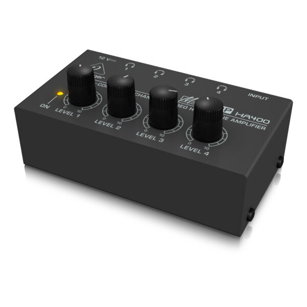 HA400:Ultra-Compact 4-Channel Stereo Headphone Amplifier