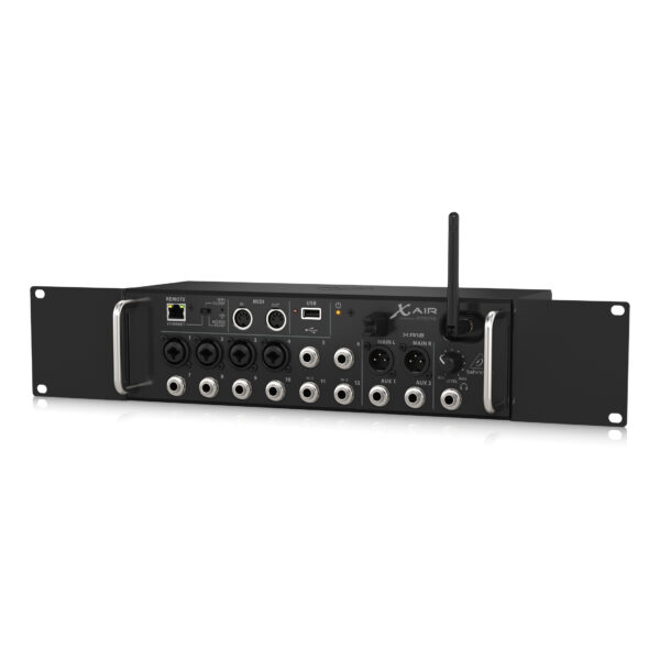 XR12 : 12-Input Digital Mixer for iPad/Android Tablets with 4 Programmable Midas Preamps, 8 Line Inputs, Integrated Wifi Module and USB Stereo Recorder