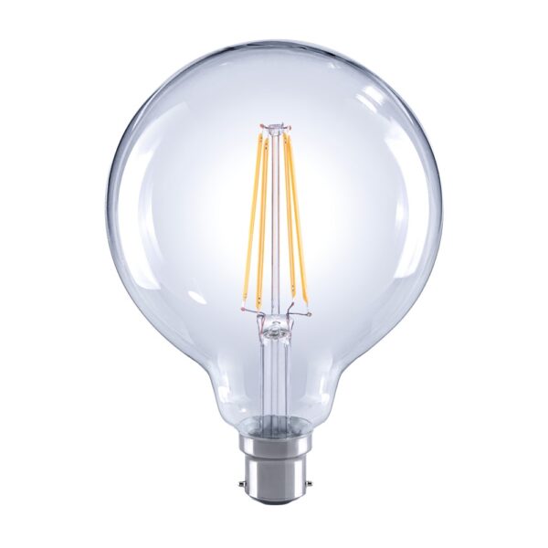 Crompton LED G125 Filament 240v 7w 2700K BC22 Lamp