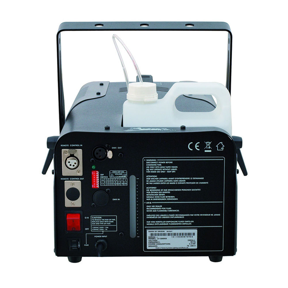 Antari Z1200II 1200W Fog Machine with wired remote control Light up