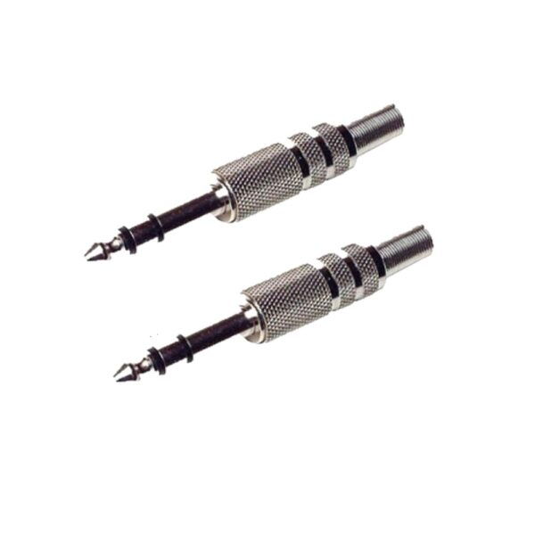 SoundKing SMJLH2 Two Pack 6.35mm TRS Male Line Jack