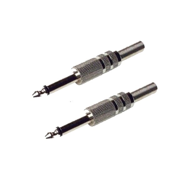 SoundKing MJPMM2 2 PACK TS-M 6.35mm Jack Plug - Metal