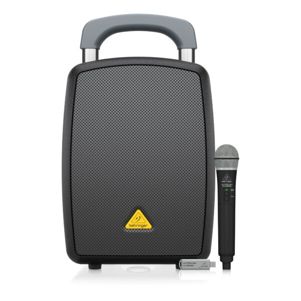 MPA40BT + ULM3000 : All-in-One Portable 40-Watt PA System with Bluetooth Connectivity, Battery Operation and Transport Handle