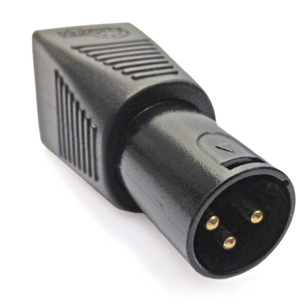 CPoint RJ45 (Cat5) to 3 Pin DMX Male adaptor