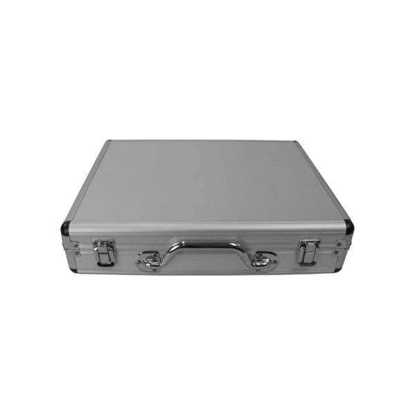 UHF2EC - Silver Suitcase Box Case to suit 2 x Wireless Handheld Microphones
