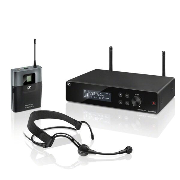 Sennheiser XSW2-ME3-B Wireless Headset Microphone System