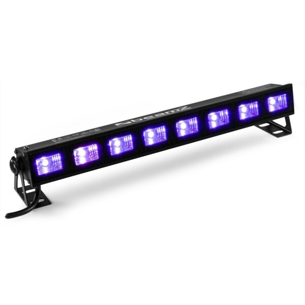 Beamz BUV93 UV LED BAR With 8 X 3W UV LEDs