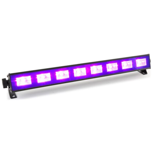 Beamz BUV93 UV LED BAR With 8 X 3W UV LEDs