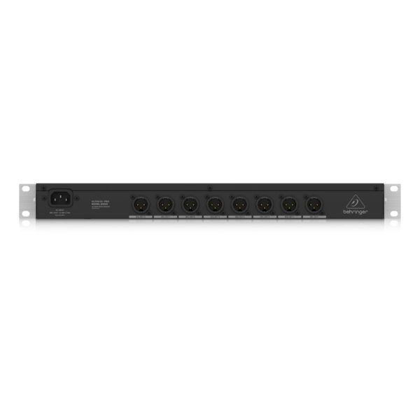 DI800 V2 : Professional Mains/Phantom Powered 8-Channel DI-Box