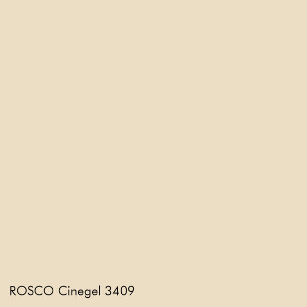 ROSCO Cinegel 3409 RoscoSun 1/4 CTO Filter Sheet 60x50cms