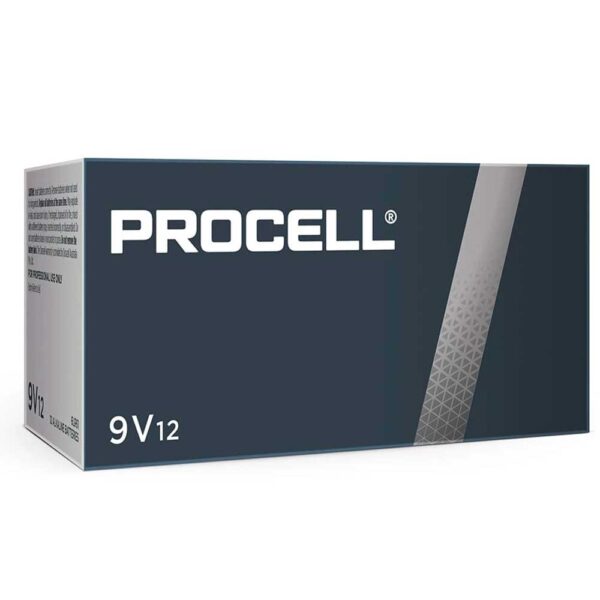Procell 9v batteries pack of 12