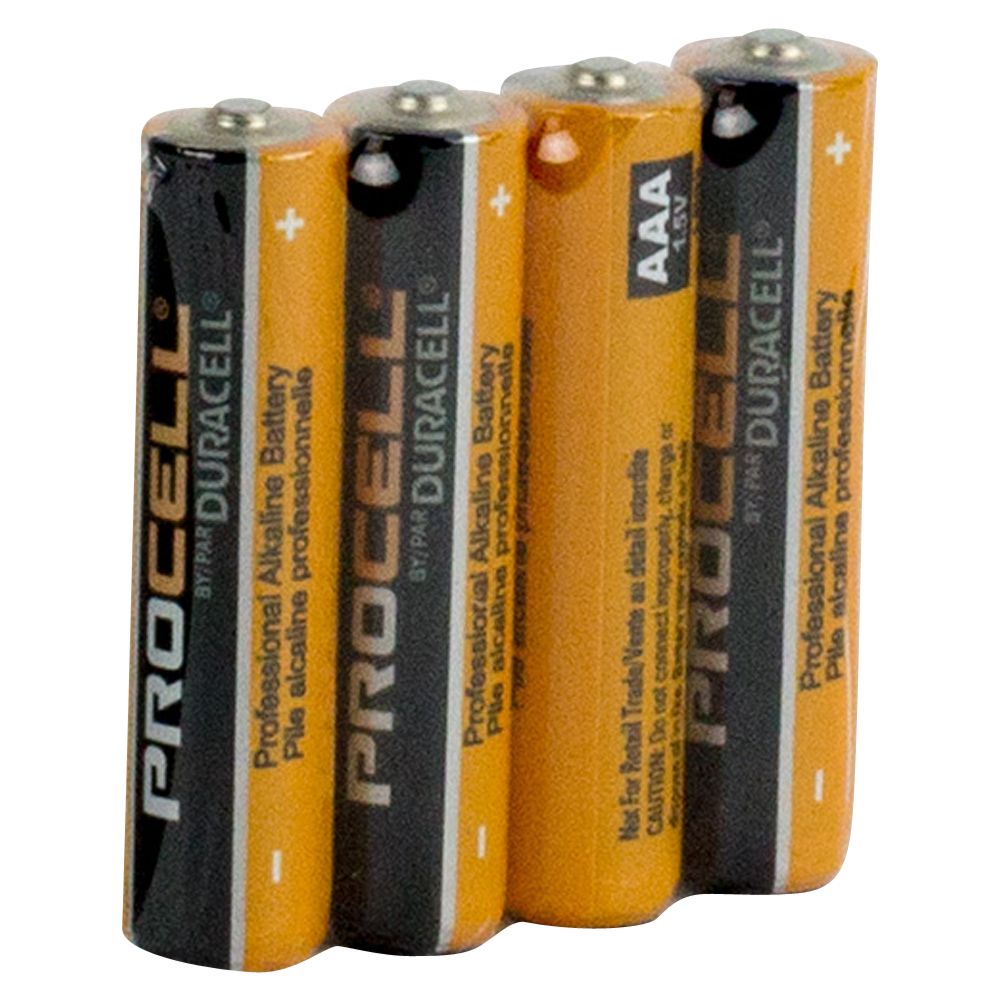 Procell PC2400 by Duracell AAA Batteries Bulk Pack 24 Pieces Light