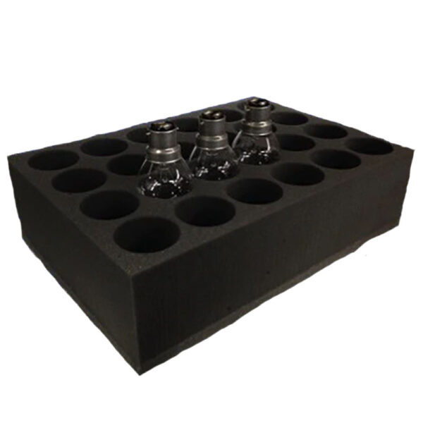 Fancy Round Lamp Foam Packaging - Fits 24 lamps