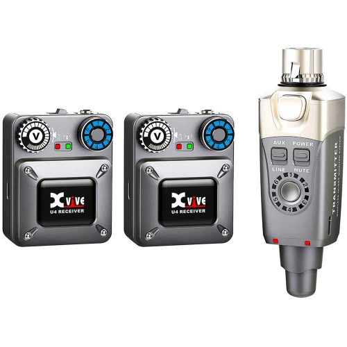 XVIVE U4R2 In Ear Monitor System 2 Receivers