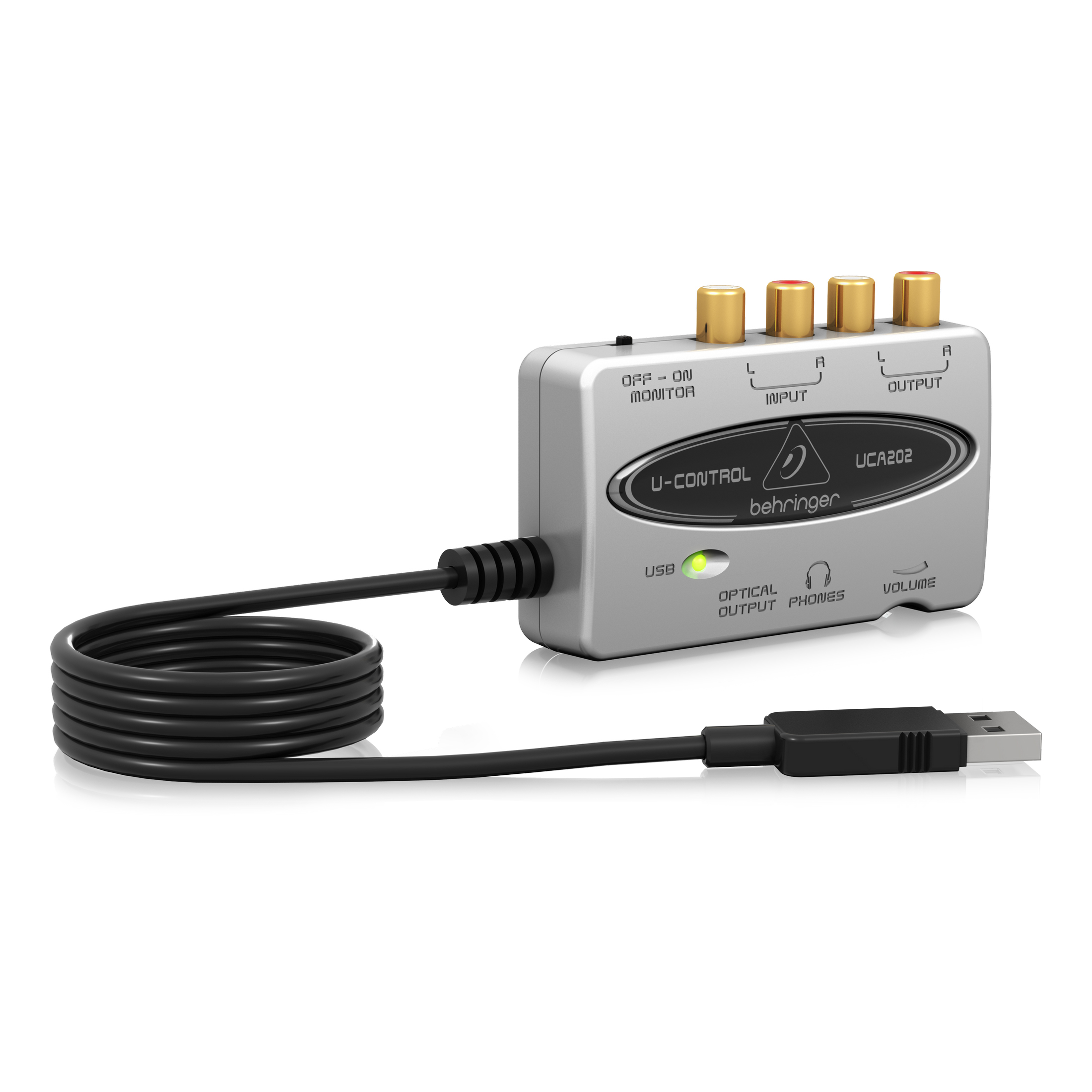 Behringer UCA202 External USB Sound Card DAC Light up my Life