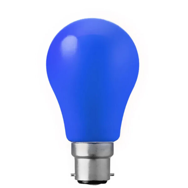 Blue LED GLS 240v 3w BC22 Lamp