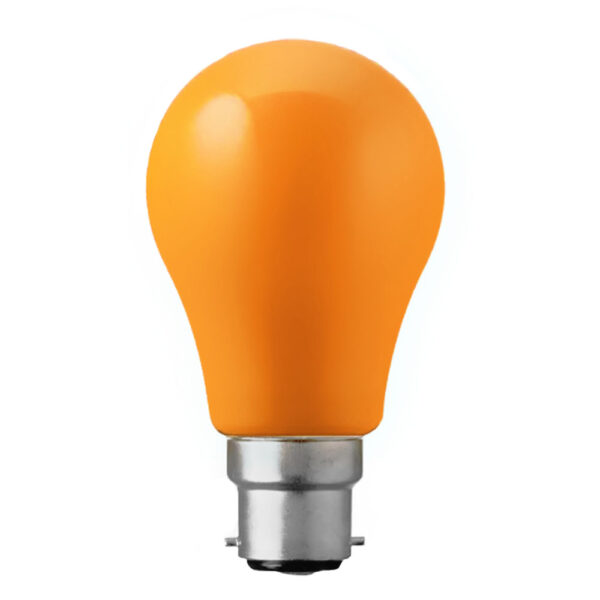 Orange LED GLS 240v 3w BC22 Lamp