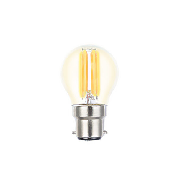 Filament Fancy Round LED dimmable full glass lamps