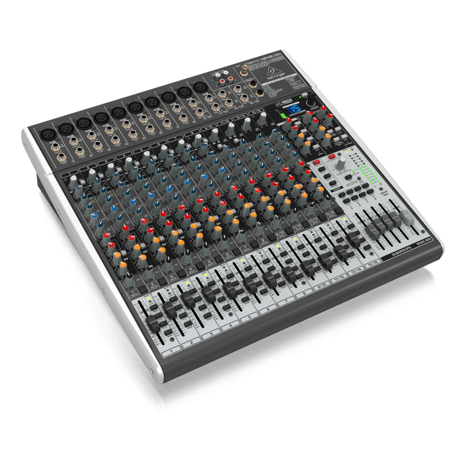 Behringer Xenyx X2442USB 24 Input Mixer Light up my Life