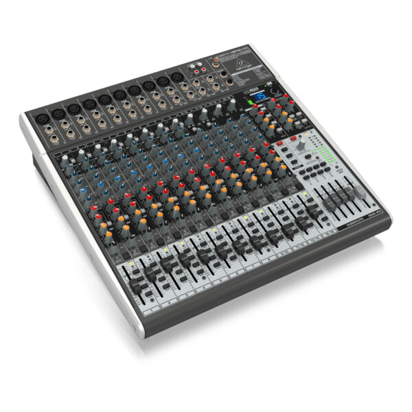 X2442USB : Premium 24-Input 4/2-Bus Mixer with XENYX Mic Preamps & Compressors, British EQs, 24-Bit Multi-FX Processor and USB/Audio Interface