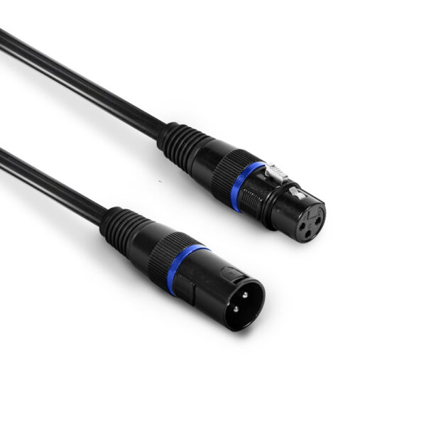 3-PIN DMX CABLES 1.5m (Blue)