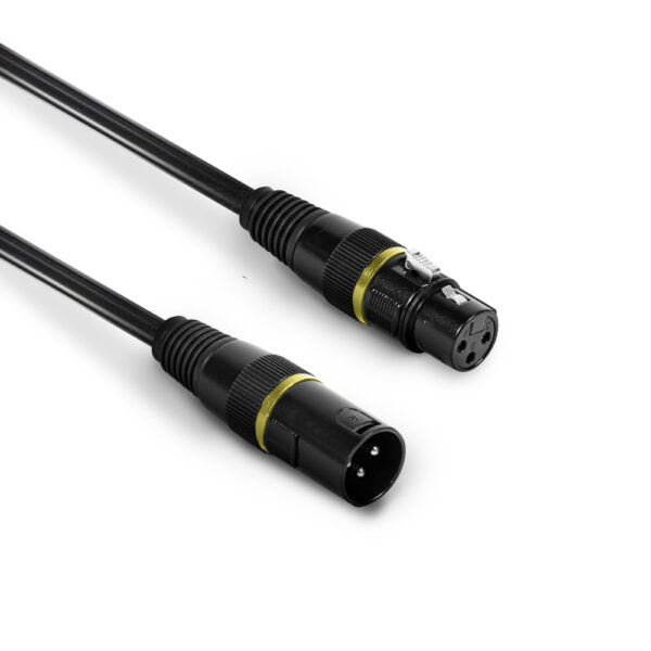 3-PIN DMX CABLES 3m (Yellow))