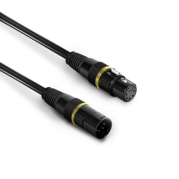 5-PIN DMX CABLES 3m (Yellow))