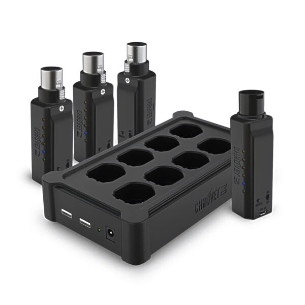 Chauvet DJ D-FI XLR Pack – Wireless DMX Control