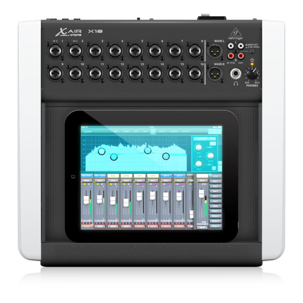 X18: 18-Channel, 12-Bus Digital Mixer for iPad/Android Tablets with 16 Programmable Midas Preamps, Integrated Wifi Module and Multi-Channel USB Audio Interface