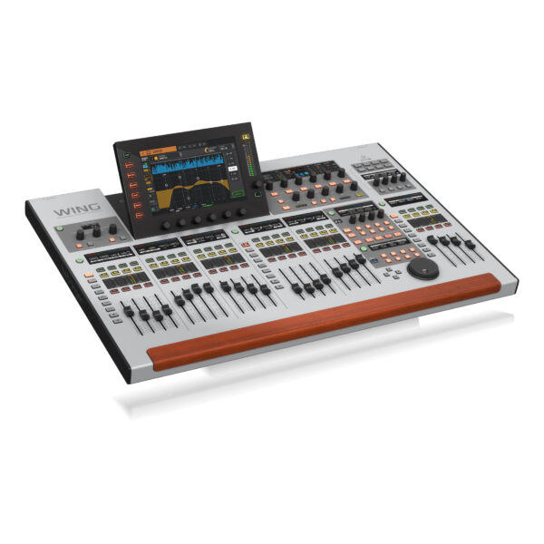 WING : 48-Channel, 28-Bus Full Stereo Digital Mixing Console with 24-Fader Control Surface and 10" Touch Screen