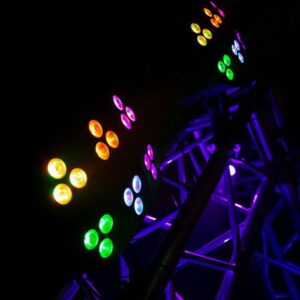 Wash FX Hex: RGBAW+Uv Effect, Blinder & Wash