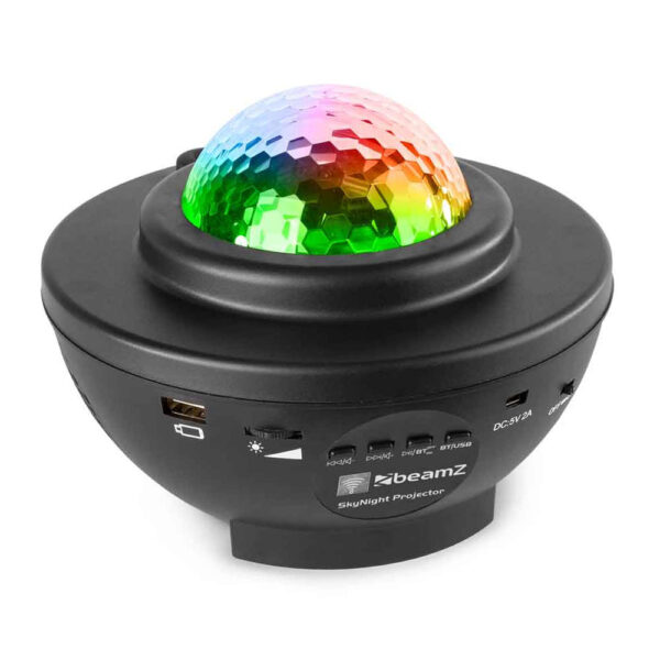 Beamz SkyNight Galaxy Projector BT IRC 2x 3W RGBW LEDs