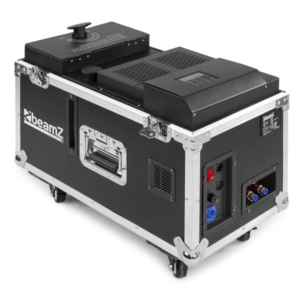 Beamz LF1500 Low Lying Ultrasonic Fog Machine in Flightcase