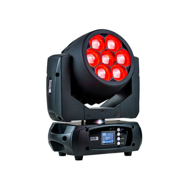 Event Lighting LM7X30 7x30W RGBW Moving Head Zoom Wash