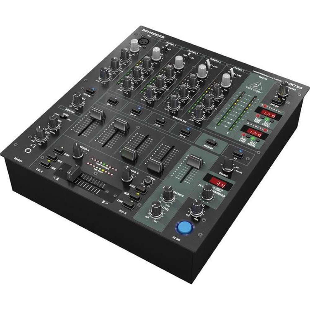 Behringer DJX750 DJ Mixer 4 Channel Light up my Life