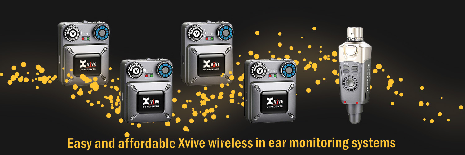 XVIVE U4 in ear monitor systems
