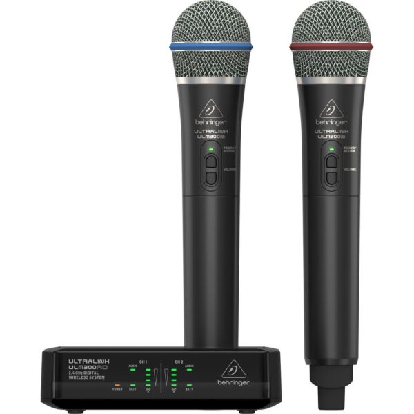 Behringer ULM302MIC Digital Wireless System with 2 Hand Held Mics