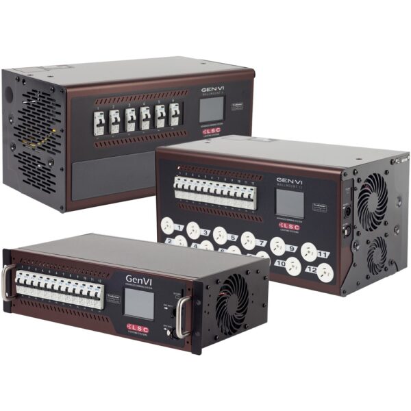 LSC GENVI (GEN 6) Rack & Wallmounted Dimmer SERIES From $3695