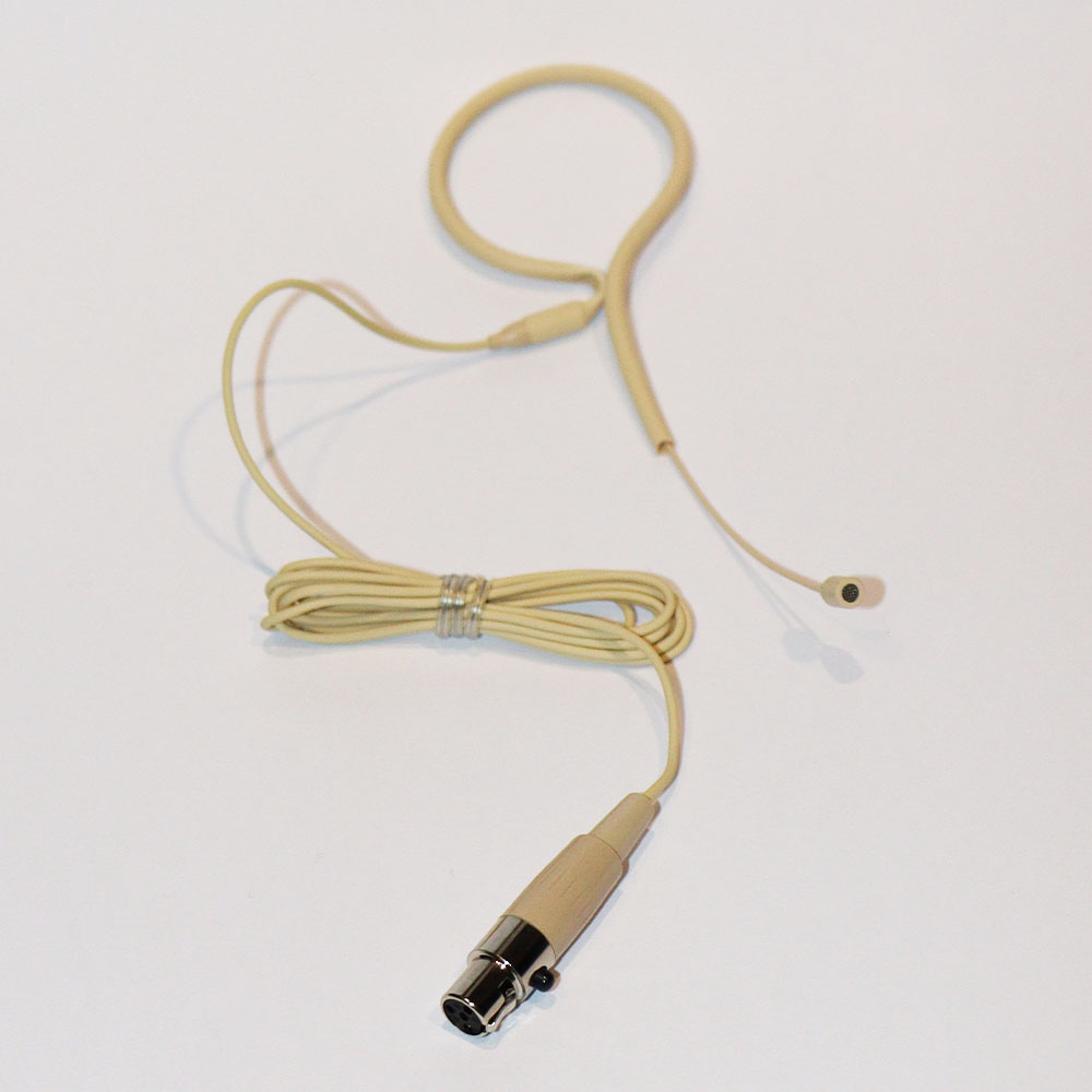 Headworn mic outlet