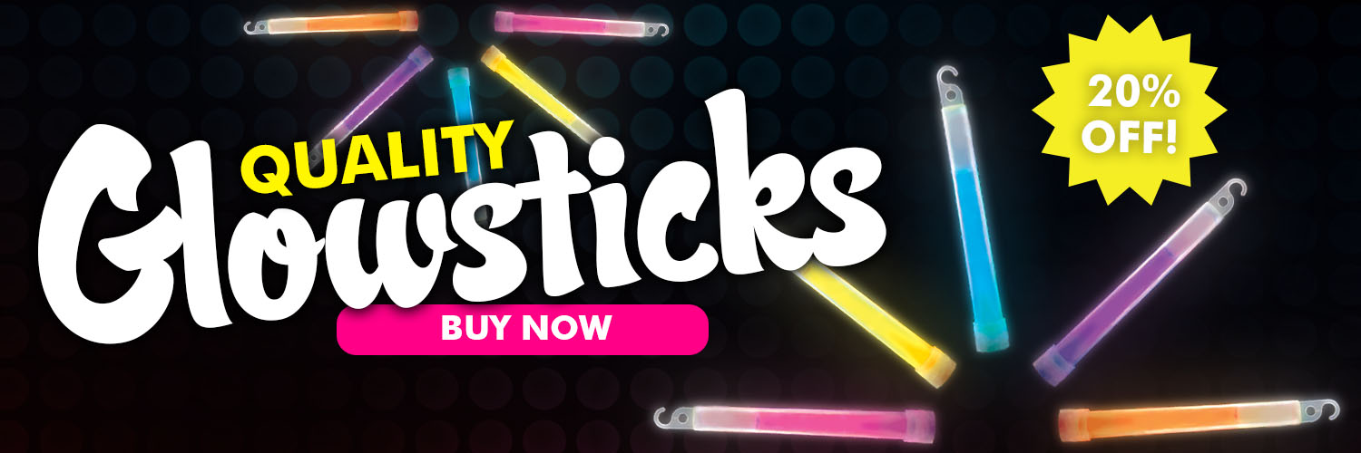 glow stick discount slider