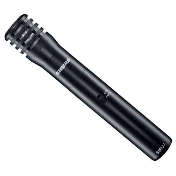 Shure SM137 Cardioid Studio Instrument Condenser Microphone