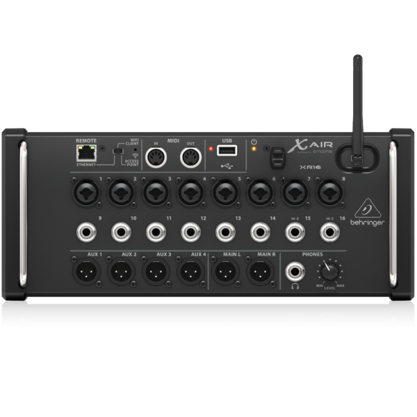 Behringer X AIR XR16 Digital PA Mixer for iPad/Android Tablets